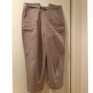 J.ING Taleen Beige Straight Leg Pants